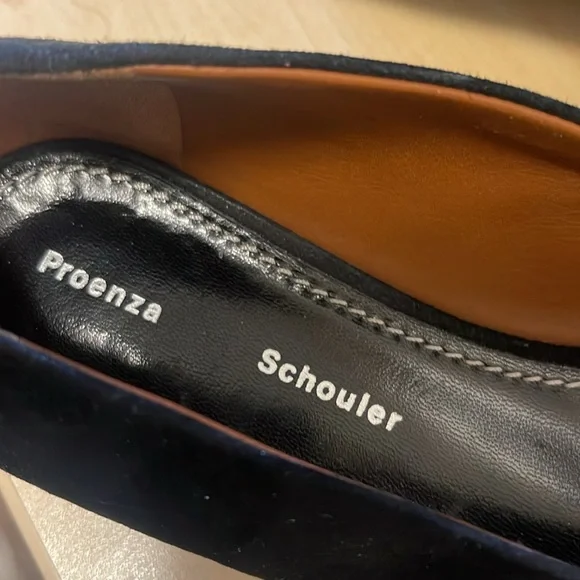 Size 36 (6) Proenza Schouler Suede Leather Flats REDUCED - Picture 2 of 16